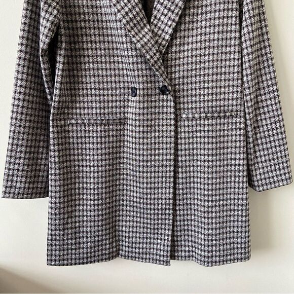 Sanctuary-plaid midi Length Lighter Weight Fall Jacket - Picture 8 of 12